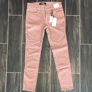 Mid Rise Corduroy Five Pocket Leggings